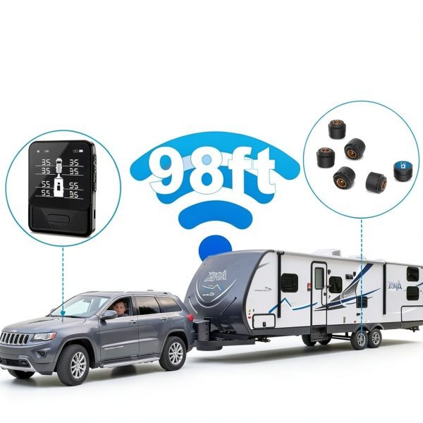 TPMS Monitor B-Qtech HD Tire Pressure System-3
