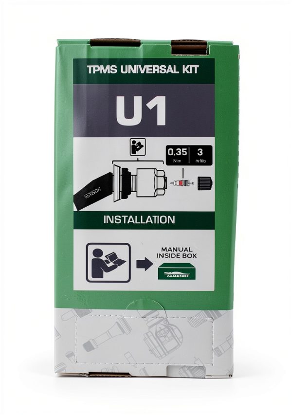 Alligator Silver Metal TPMS Kit Universal Fit-1