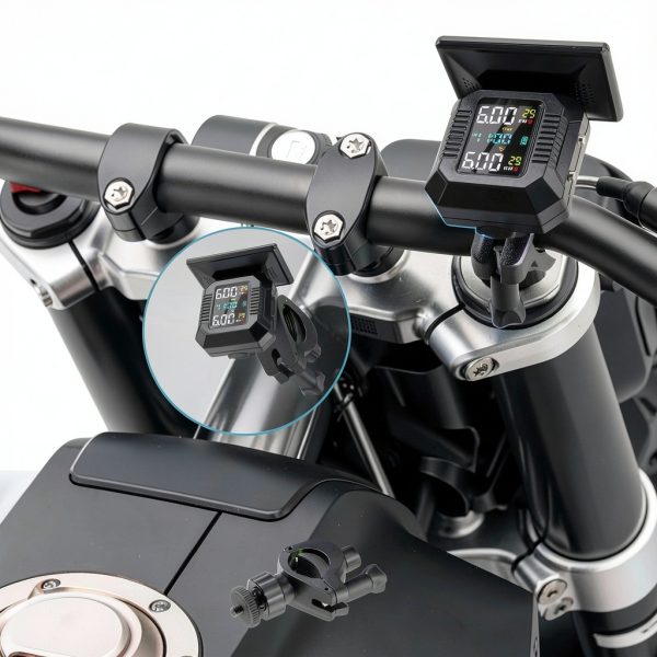 Liwogi TPMS Motorcycle Pressure Monitor 0.1 PSI-5