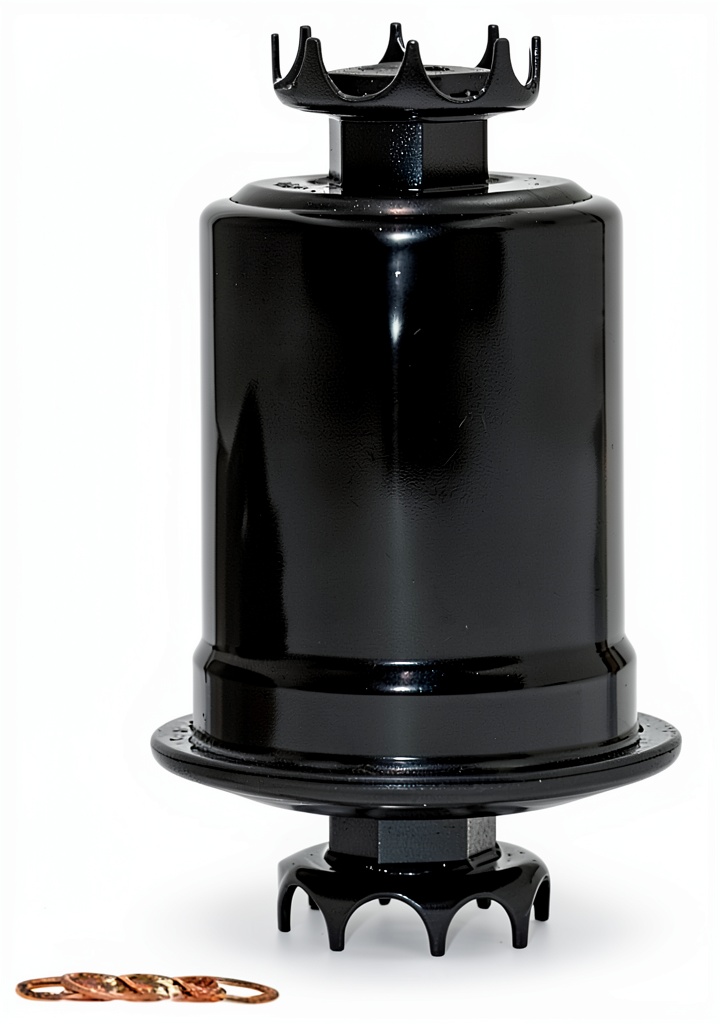 Wix Fuel Filter installed in a vehicle's fuel line