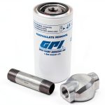 GPI 3/4 inch 10 Micron Fuel Filter Metal Adapter-0