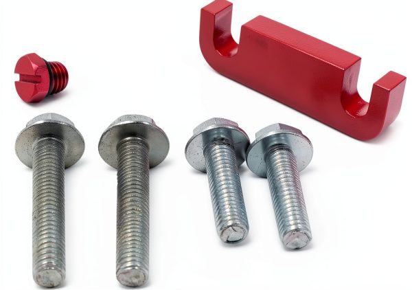 Air Bleeder Screw iFJF Aluminum Duramax Spacer-7