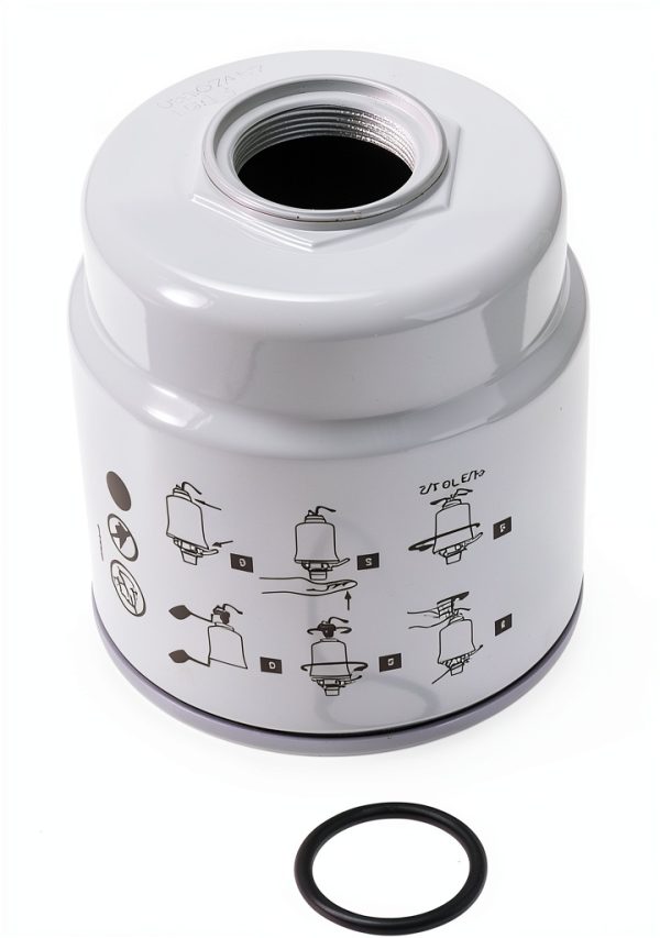Wix Fuel Water Separator Filter Metal Chrome-1