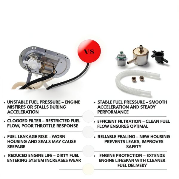BuMatrivv Metal Fuel Regulator Automatic Fit-5