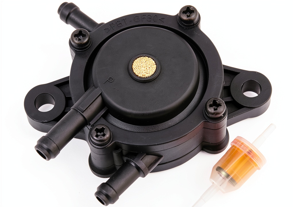 Lssapr fuel filter installed on a John Deere tractor